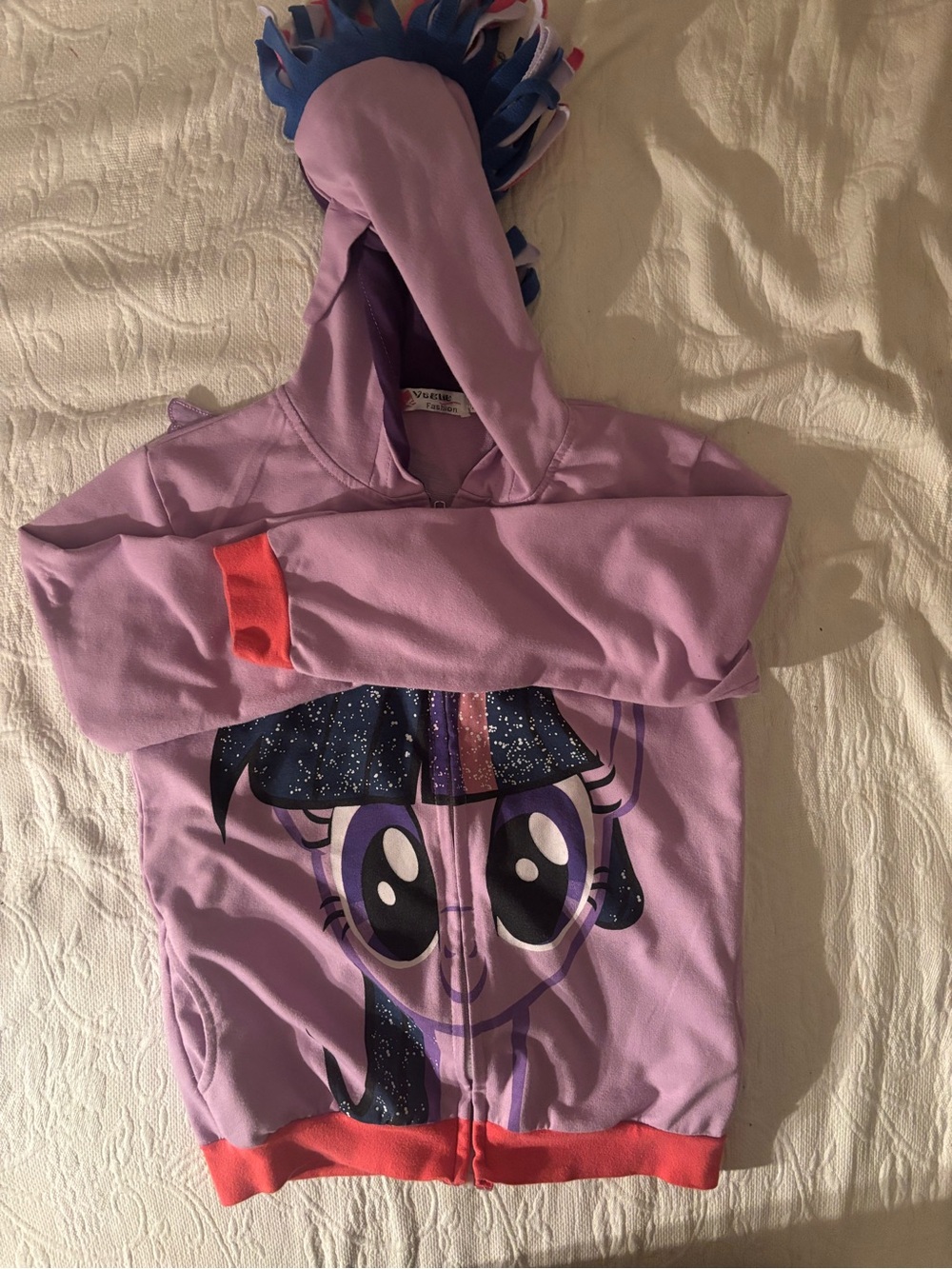 My little pony zip up